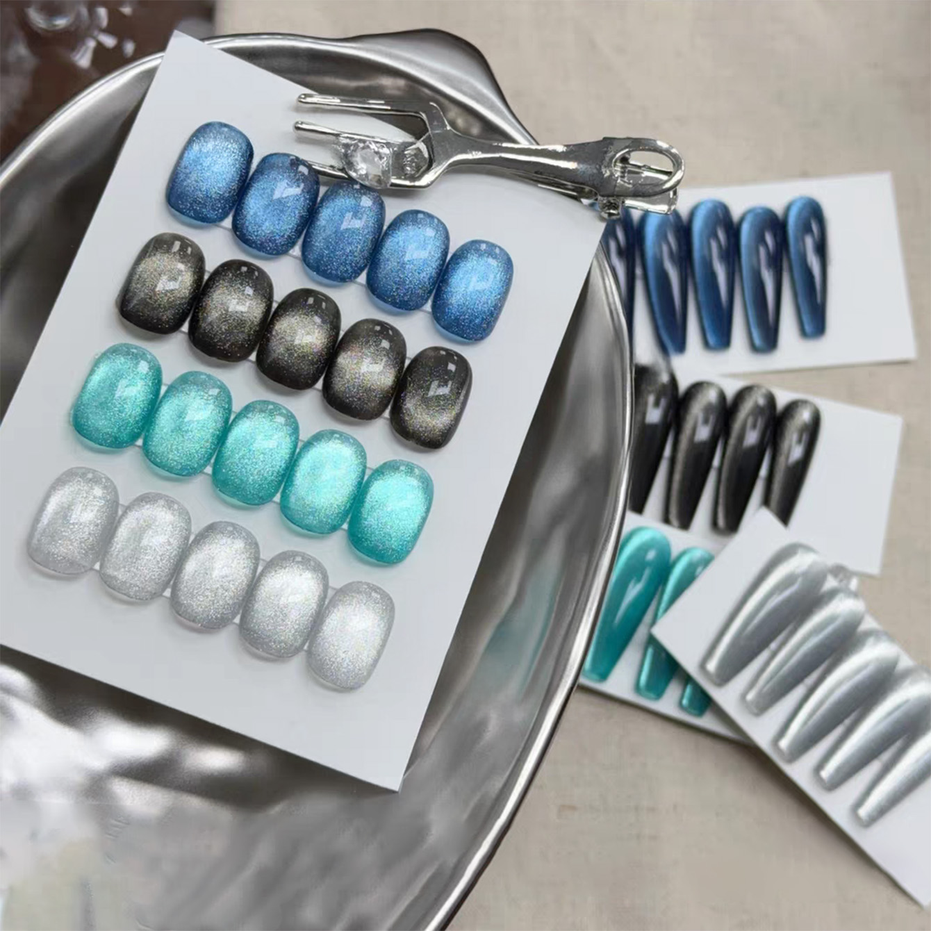 1 stuk SHAKA Ice Sea Galaxy Ca - Nail Art Ice Blue recensie en prijs