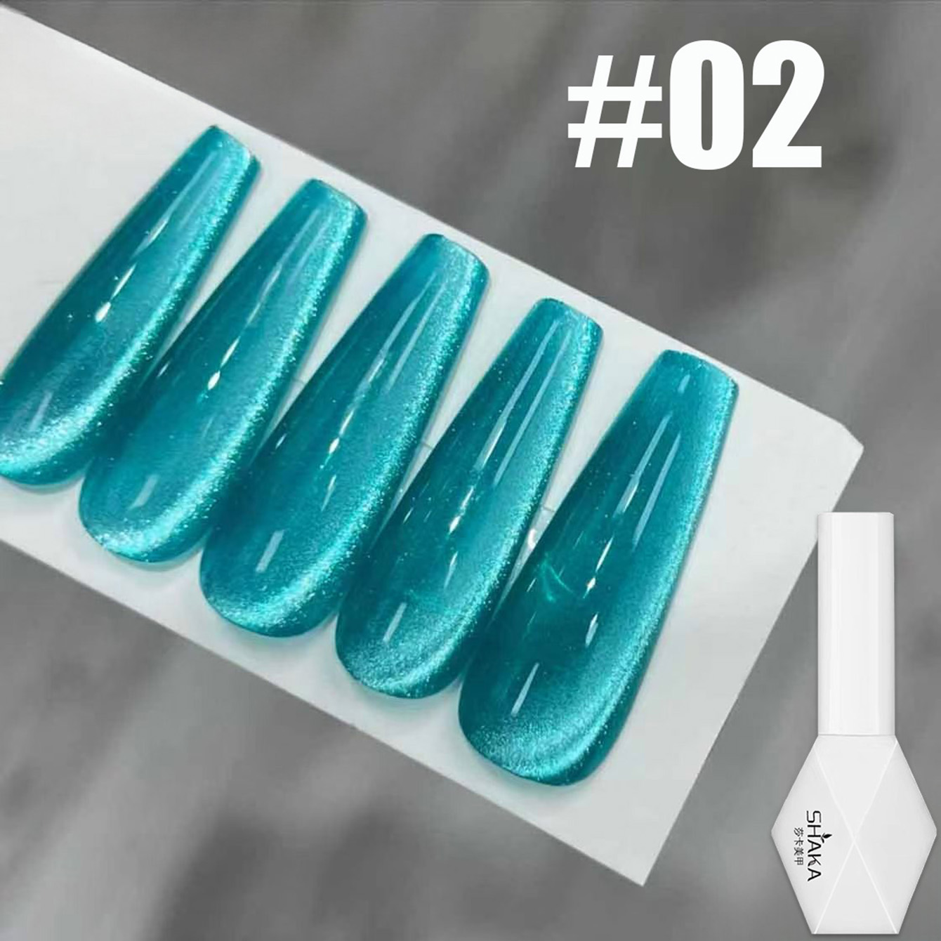 1 stuk SHAKA Ice Sea Galaxy Ca - Nail Art Ice Blue recensie en prijs