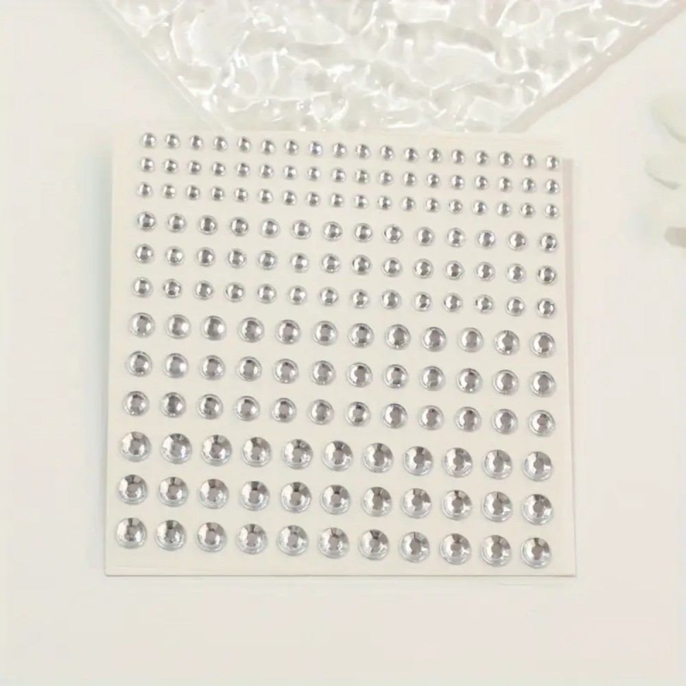 165 stuks zelfklevende strasss - Rhinestone Nail Gem recensie en prijs