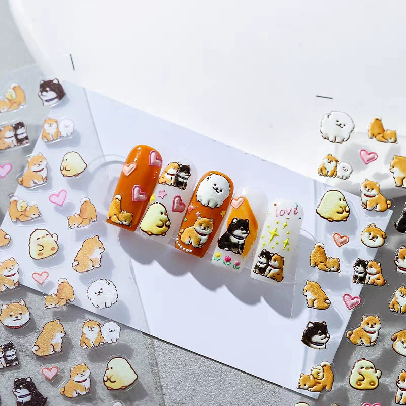Schattige cartoon gele eend &  - Nail Art Yellow recensie en prijs