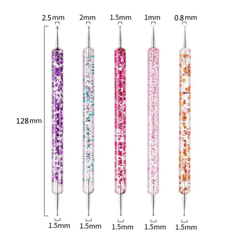 5 stks/set Draagbare Nail Art  - Rhinestone Nail Gem recensie en prijs