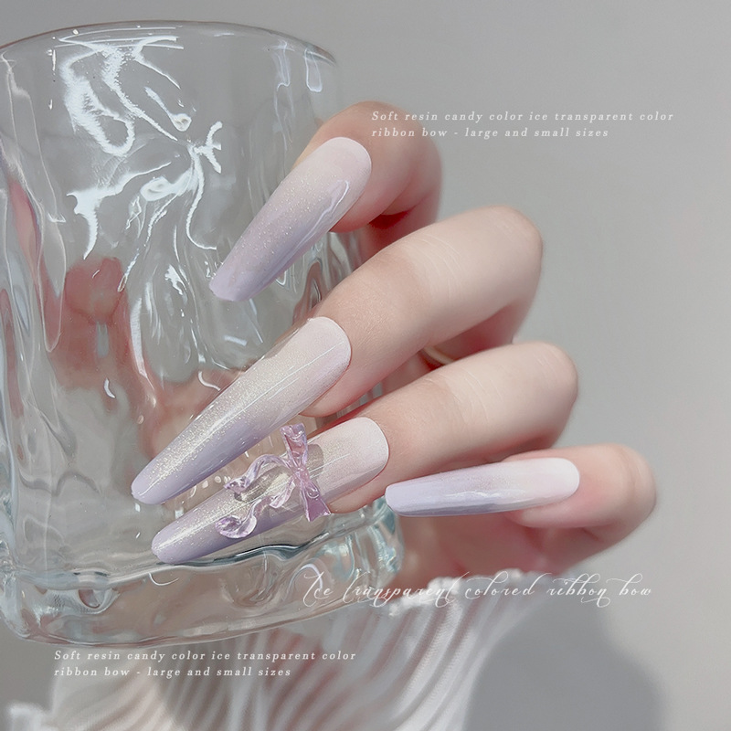 30 STKS Fairy Ice Transparant  - Nail Art Ice Blue recensie en prijs