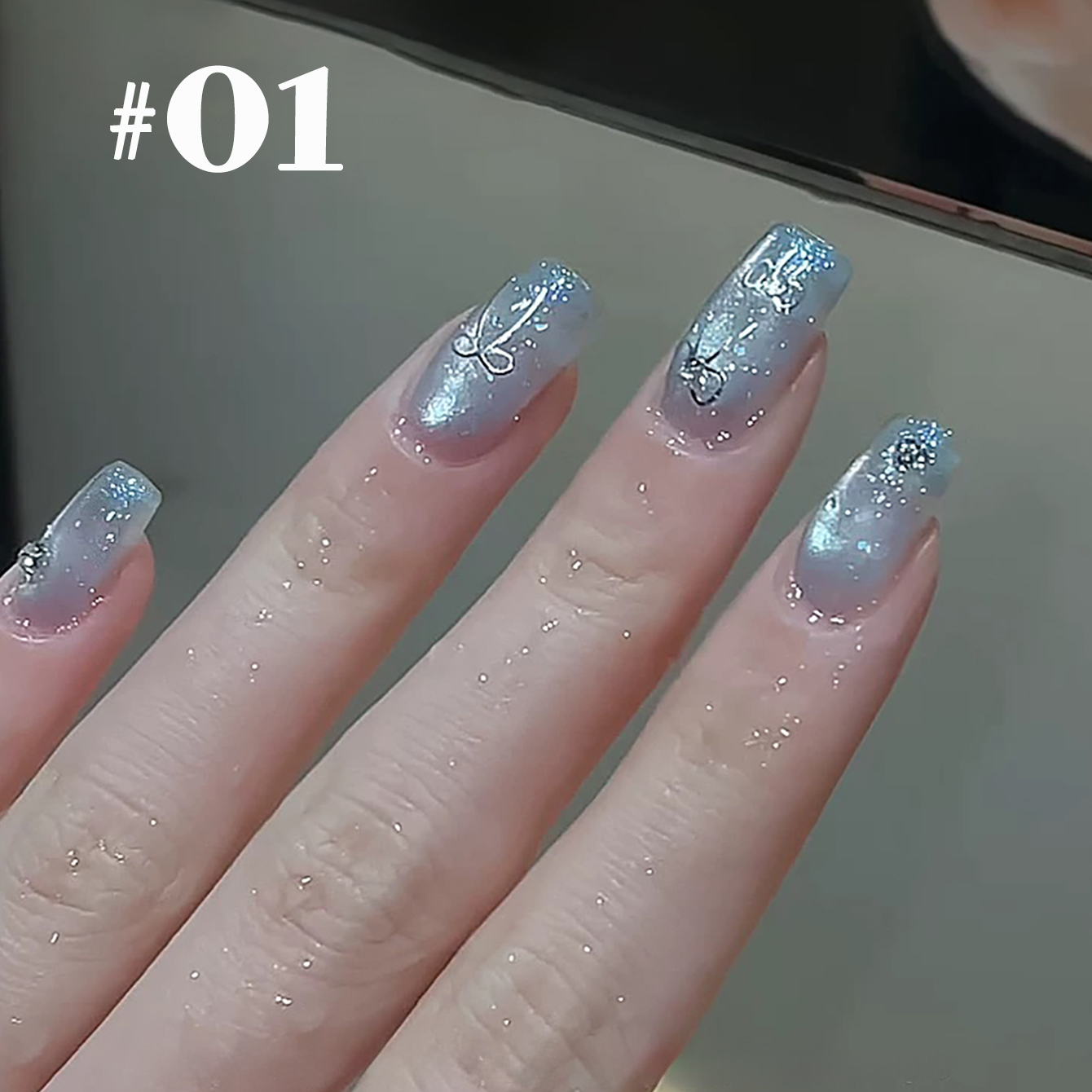1 stuks SHAKA Ice Penetrating  - Nail Art Ice Blue recensie en prijs