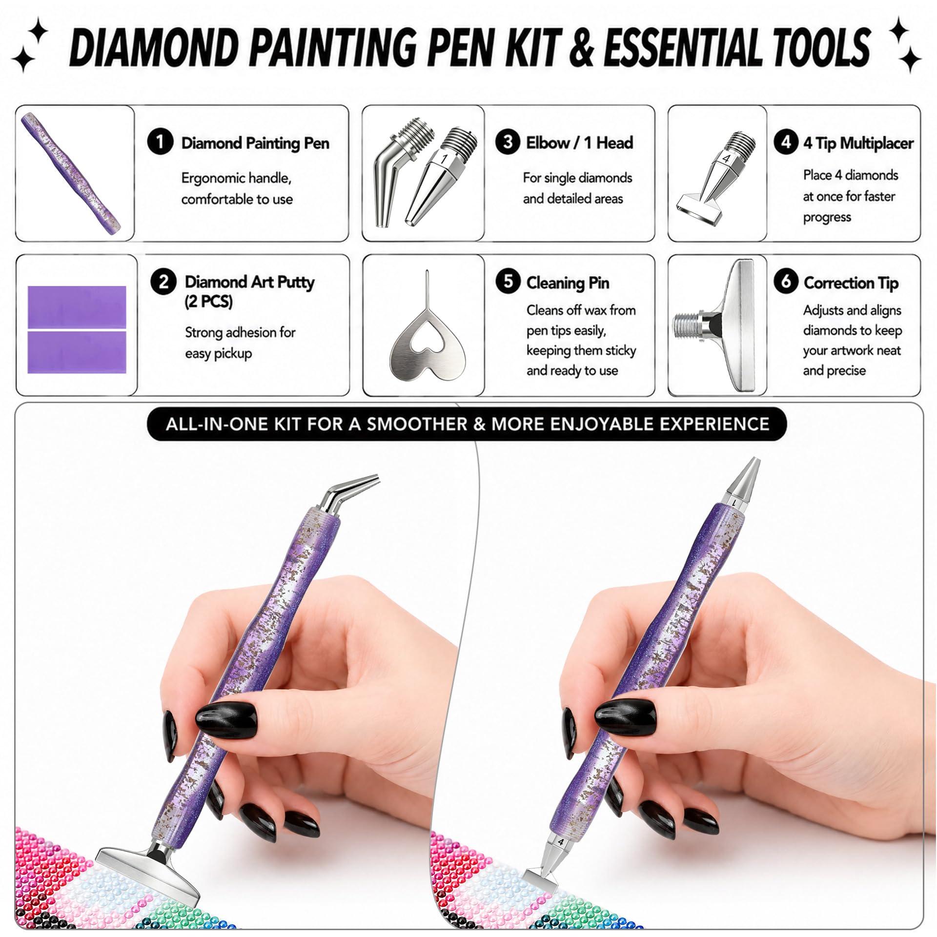 Diamant schilderij art pen, me - Nail Art Painting recensie en prijs