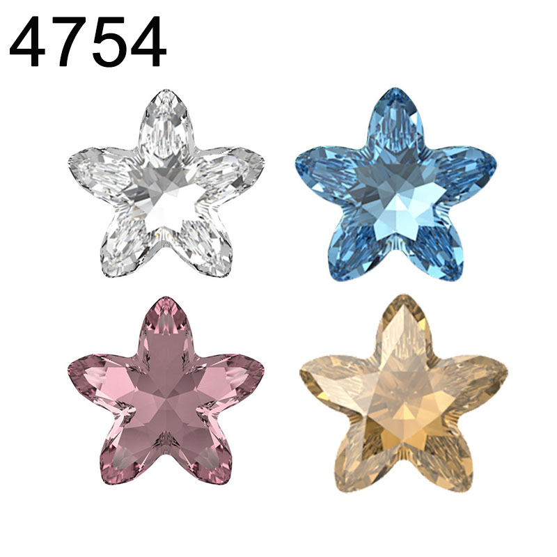 (1 stuk) 4754 Starbloom Fancy  - Rhinestone Nail Gem recensie en prijs