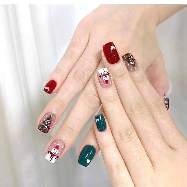 30 vellen kerstnagelstickers z - Nail Art Xmas recensie en prijs