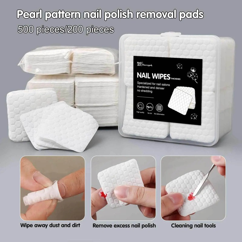 200/500 stuks pluisvrije nagel - Nail Art Remover recensie en prijs
