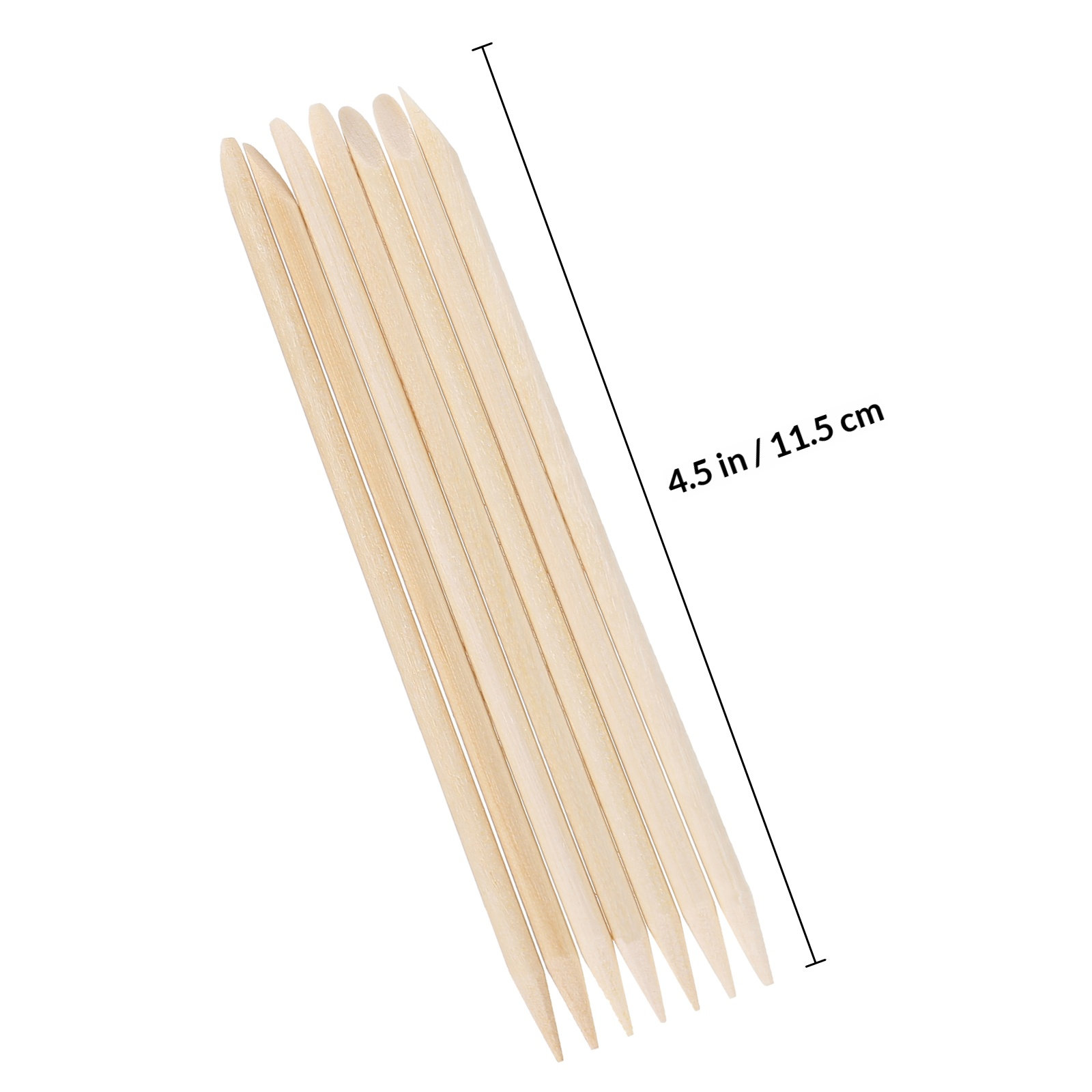 200 stuks oranje houten nagelr - Nail Art Remover recensie en prijs
