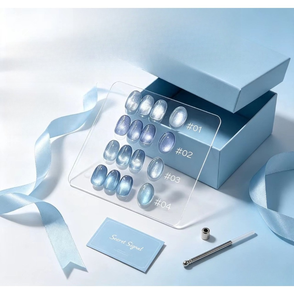 Cadeau Magneetstick + Kwast Gl - Nail Art Ice Blue recensie en prijs