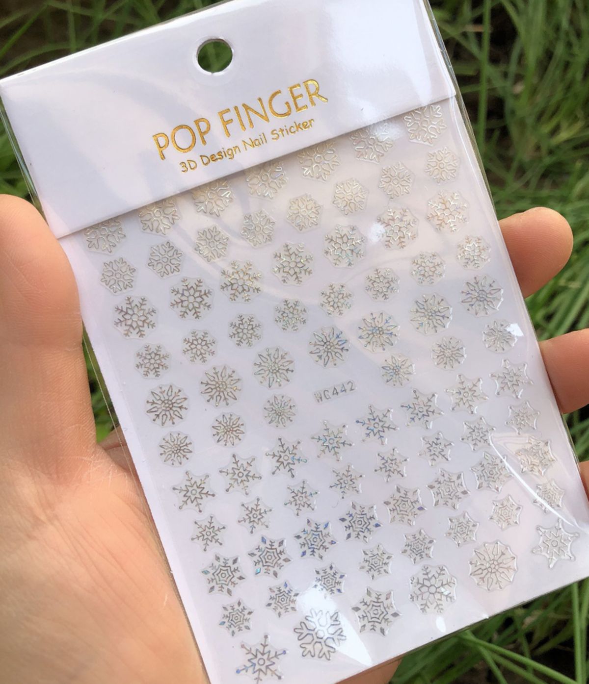 Holographics Zilveren Sneeuwvl - Nail Art Xmas recensie en prijs