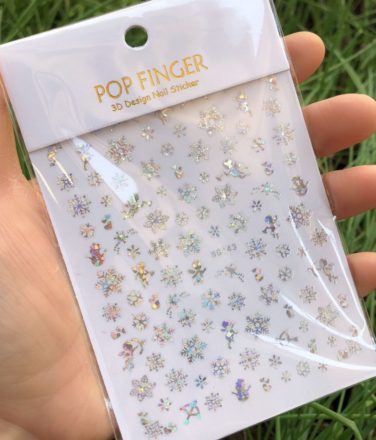 Holographics Zilveren Sneeuwvl - Nail Art Xmas recensie en prijs