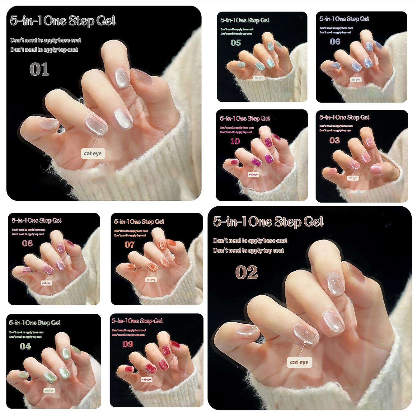 1 stuk TC Nieuwe 5-in-1 One-St - Nail Art Ice Blue recensie en prijs
