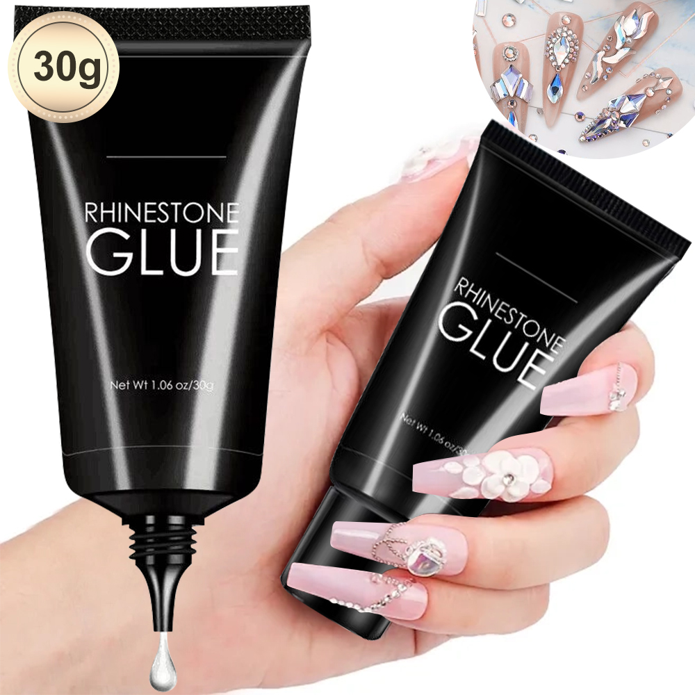 30g nagel strass lijm voor nag - Rhinestone Nail Gem recensie en prijs