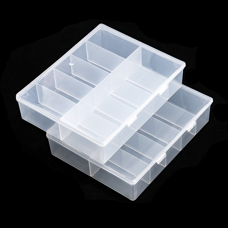 10 Grids Lege Clear Opbergdoos - Rhinestone Nail Gem recensie en prijs