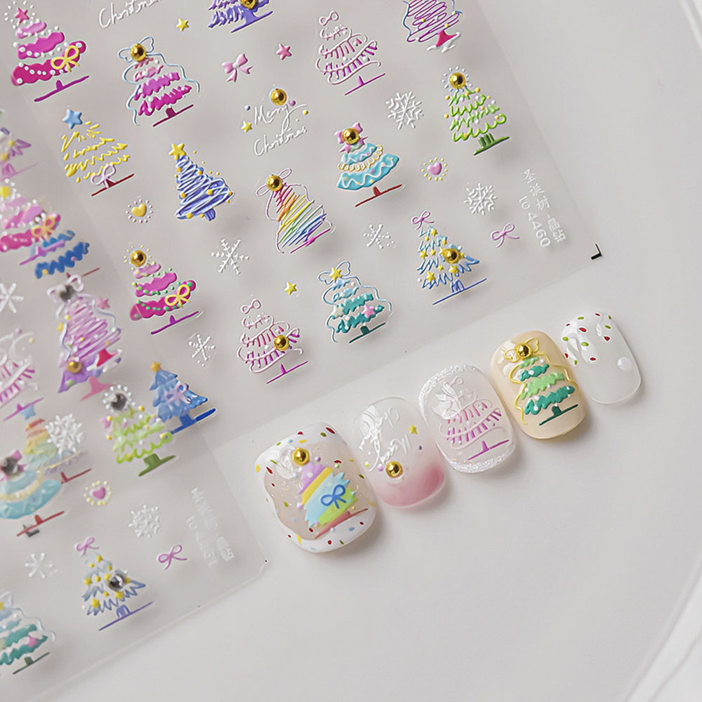 Kerst Nail Art Stickers Decals - Nail Art Xmas recensie en prijs
