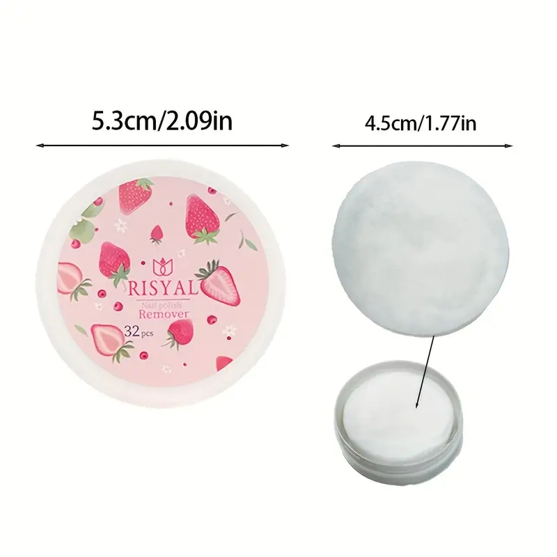 32 stks/doos Aardbei Nagellak  - Nail Art Remover recensie en prijs